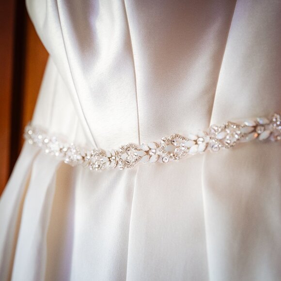 Mori Lee Jean Size 12 Wedding Dress - Picture 6 of 6